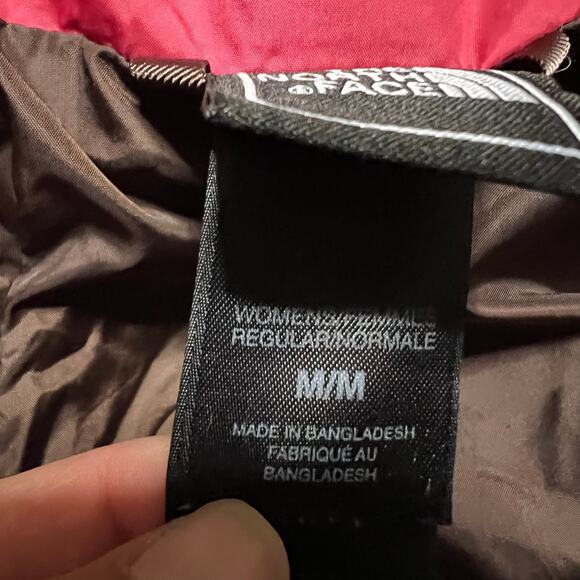 The North Face Coat Womens Medium Hyvent 3 in 1 Ski Winter Hooded Jacket Brown - Picture 8 of 11